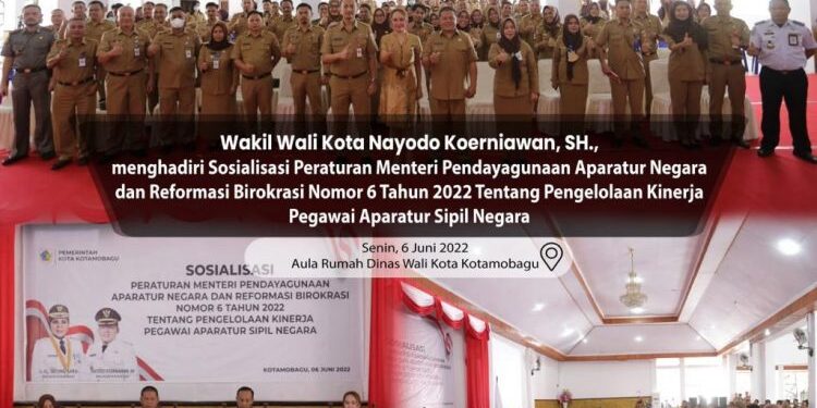 Pemkot Kotamobagu Gelar Kegiatan Sosialisasi Peraturan Menteri ...