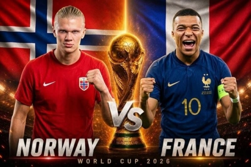 Mở đầu cục diện trận đấu Na Uy vs Pháp