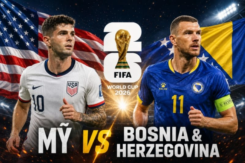 Nhận định cục diện trận đấu giữa Mỹ vs Bosnia và Herzegovina