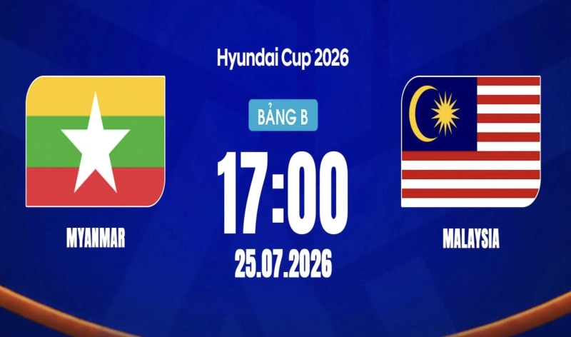 Lực lượng và đội hình Myanmar vs Malaysia ra sân dự kiến
