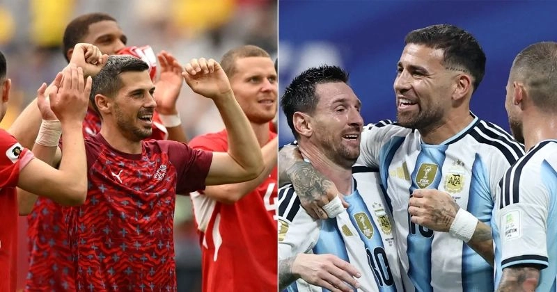 Tổng quan về cuộc đối đầu giữa Argentina vs Thụy Sĩ